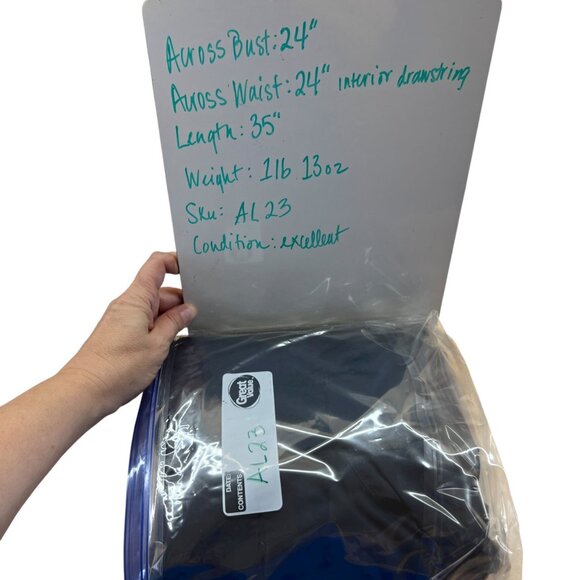 Everlane The City Anorak Navy Blue Hooded Jacket Size Medium - Picture 13 of 13